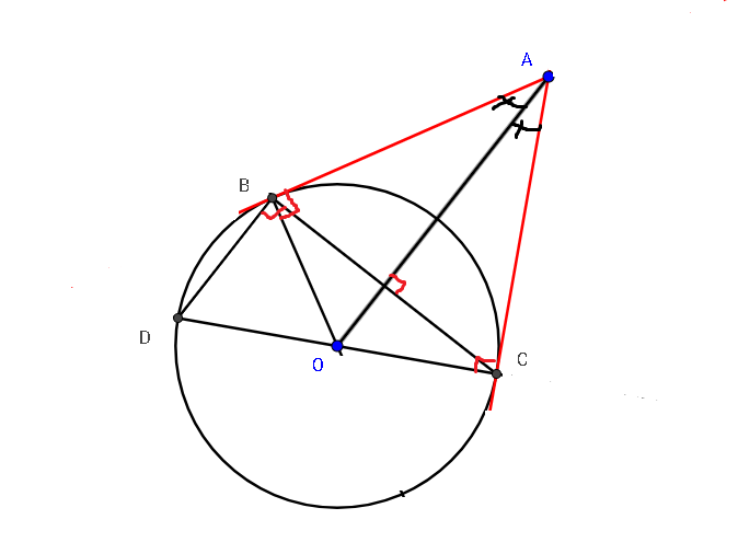 Ví dụ minh họa cách chứng minh 4 điểm cùng thuộc một đường tròn